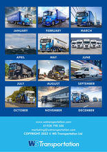 Load image into Gallery viewer, A3 WS Group 2023 Wall Calendars
