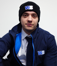 Load image into Gallery viewer, WS Black Beanie Hat

