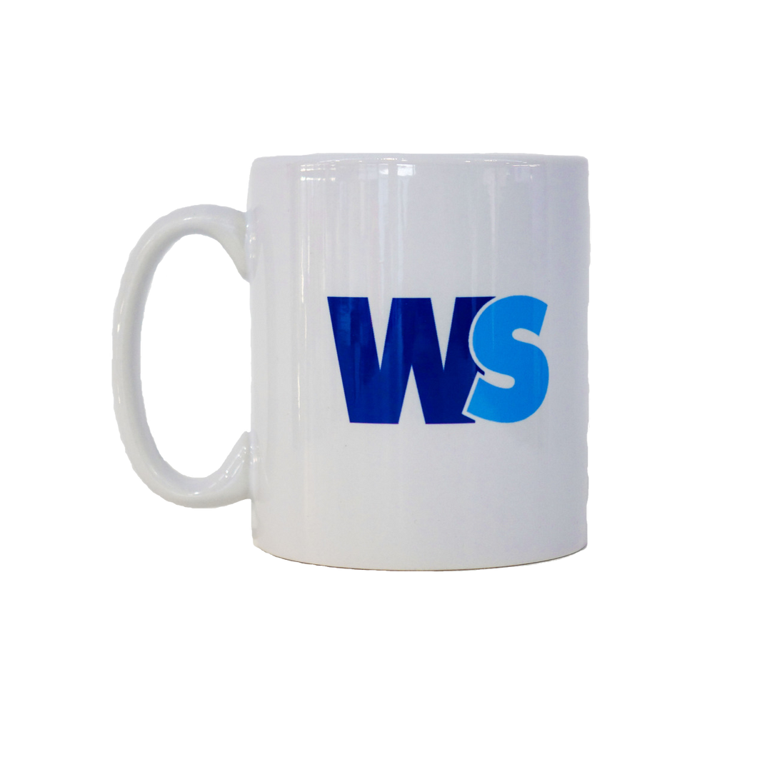WS Ceramic Mug White